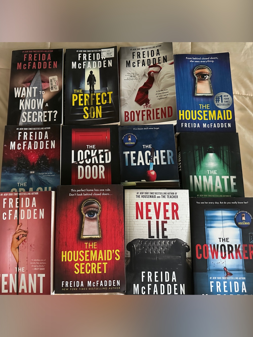 Blue Paperback Book Set - Assorted Titles